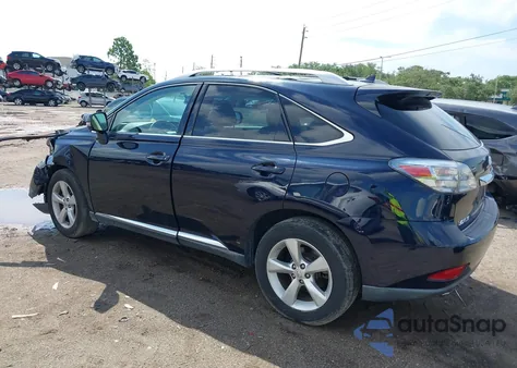 2010 Lexus Rx 350 from USA, damaged, VIN 2T2BK1BA2AC011910